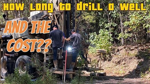 How much does a well cost? How long to drill a well?