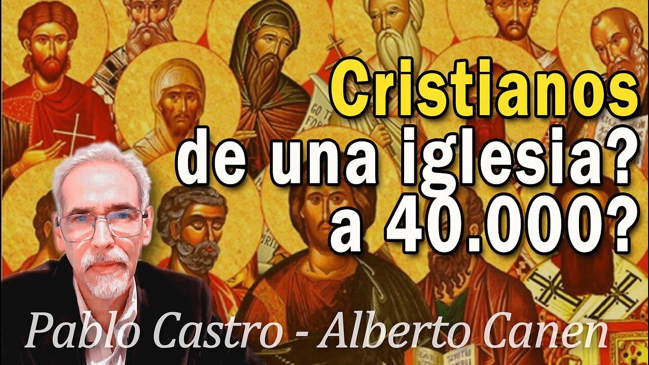 Cristianos, de una iglesia a 40.000 ¿que pasó?? por que se dividió la iglesia?