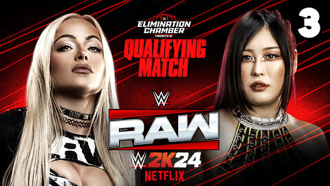 WWE 2K24 Raw February 3rd 2025 - Liv goes through!