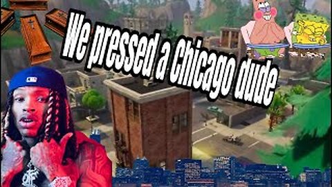 We pressed a Chicago Dude in fort