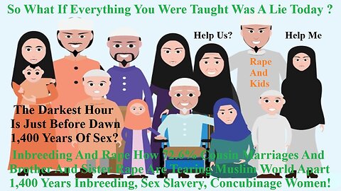 Inbreeding And Rape How 72.6% Cousin Marriages Are Tearing Muslim World Apart