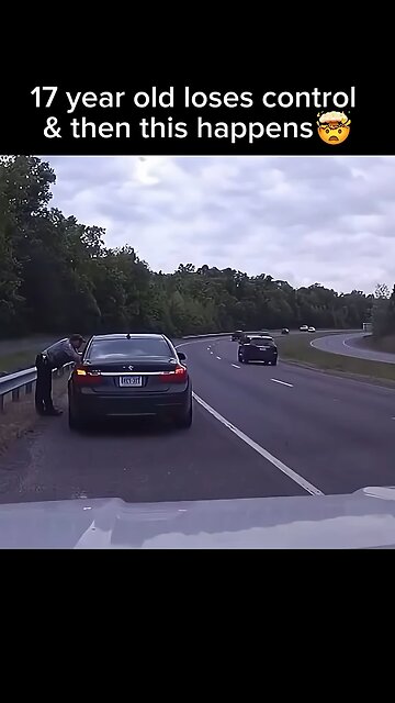 Bro Lost Control Going 120 MPH and Crashed #cops #us #fyp