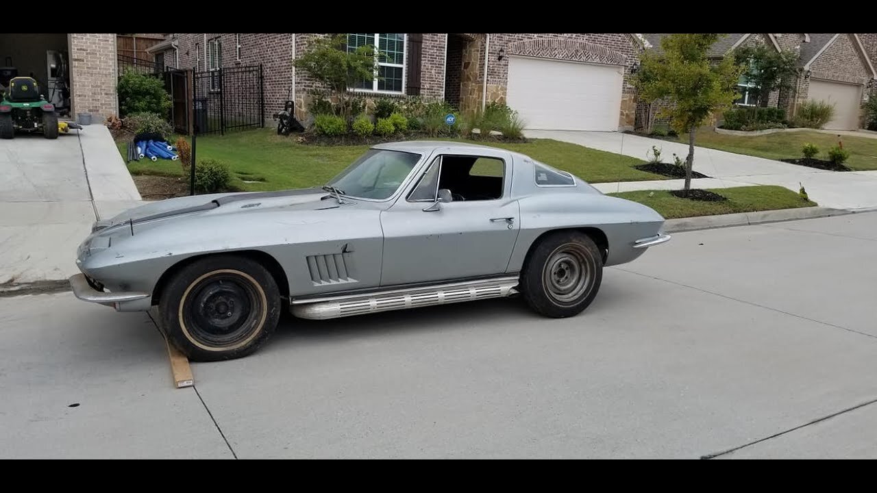 Marine Vet - Barn Find - 1967 Corvette Will it run after 50 years??? - Episode 2