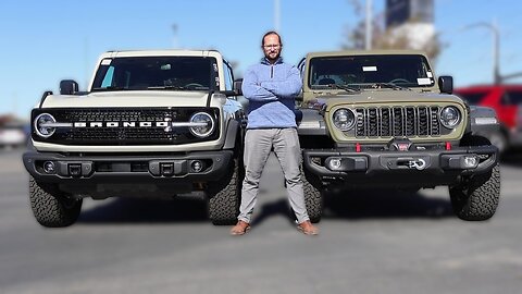 Big L for Jeep! //2026 Bronco Badlands vs 2026 Wrangler Rubicon//