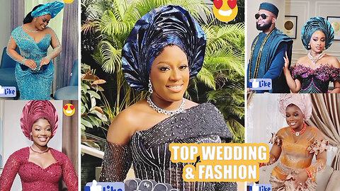 Authentic lace and gele styles for your traditional wedding