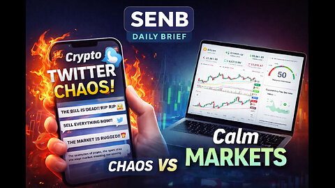 Crypto Cools Off as X Loses Its Mind | BTC Holds, DePIN Dumps & CLARITY Reality Check