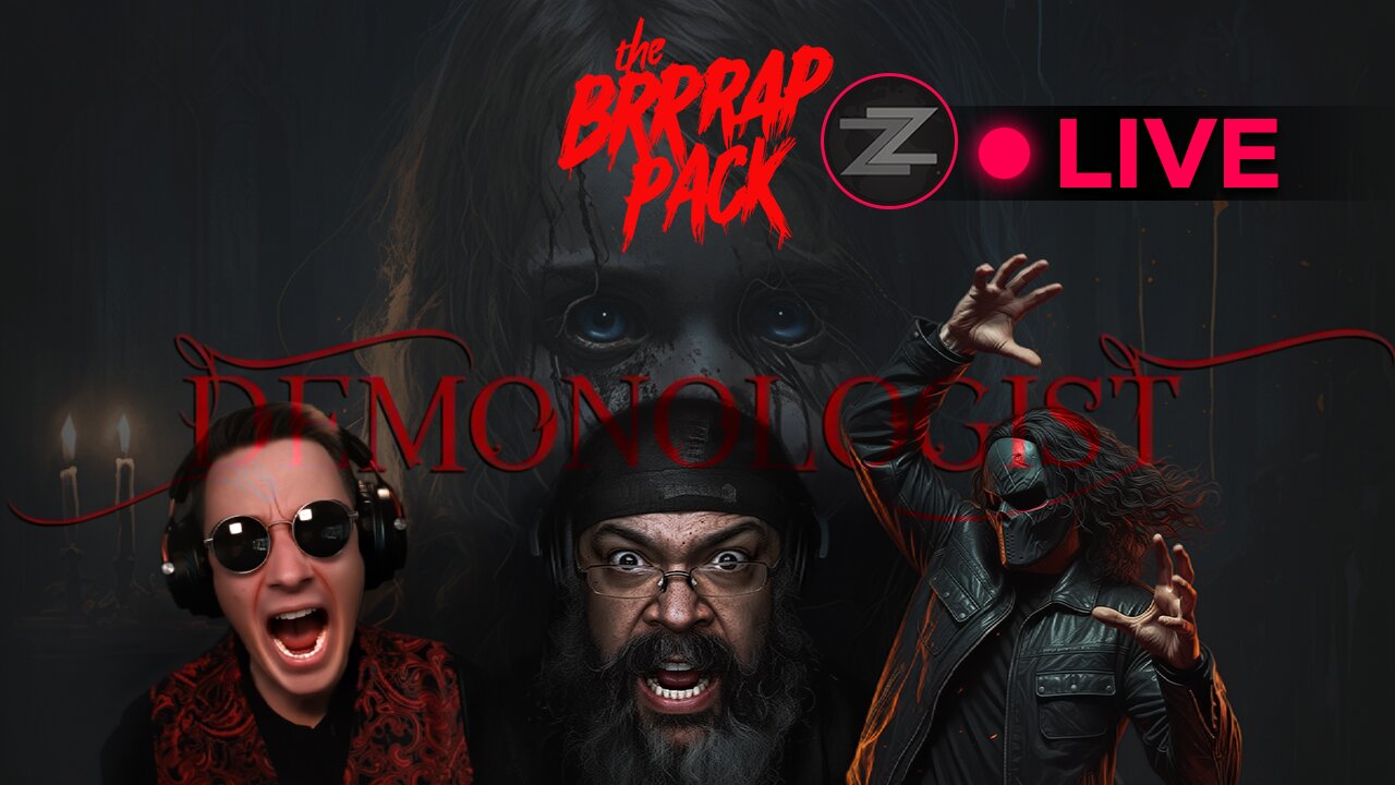 🔴LIVE IN 1440p! - Horror Games w/ The Brrrap Pack! - Come Hang Out!