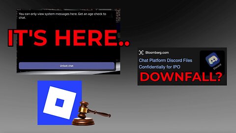 Roblox's NIGHTMARE Age Verify Update, Roblox sued + Discord goes Public