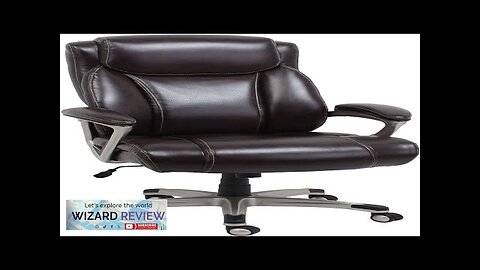 Amazon Basics Big & Tall Executive Computer Desk Chair with Lumbar Support Review