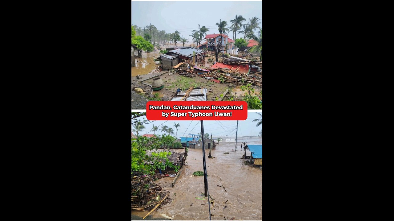 Typhoon Uwan Aftermath in Catanduanes