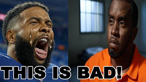 NFL WR Odell Beckham Jr PANICS after being added to Diddy lawsuit accused of SHOCKING CRIME!