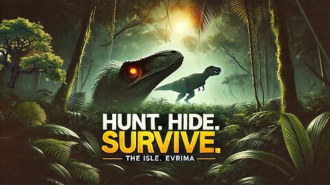 🦖 HUNT. HIDE. SURVIVE. - The Isle Evrima Gameplay🦖🔥