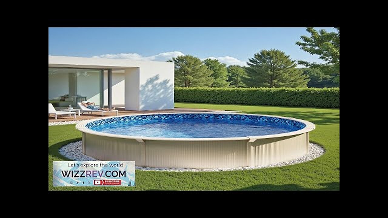 Round Pool Liner 18ft Unibead Style Pool Liner 52in Wall Height Durable Review