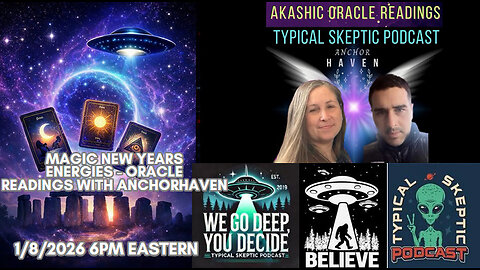 Oracle Readings with Julia Anchorhaven - Typical Skeptic # 2396