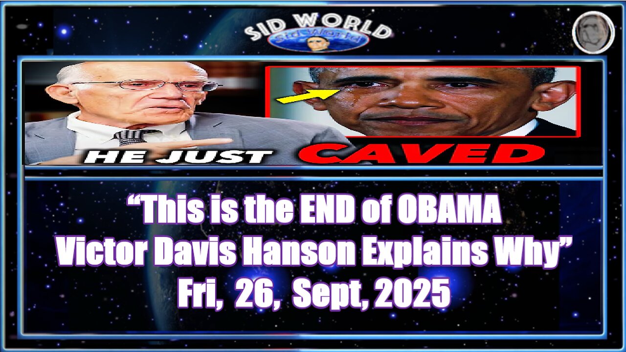 “This is the END of OBAMA — Victor Davis Hanson Explains Why”