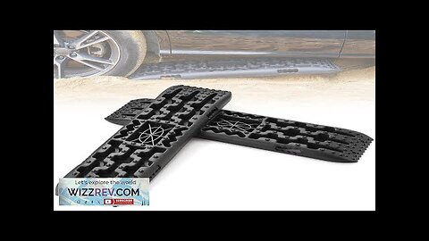 VEVOR 2PCS Traction Boards with PP for Mud Snow Sand Storage Bag Review