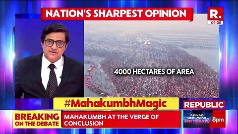 MahaKumbh’s Success_ A Spiritual Epic That Silenced Cynics & Shattered the Ecosystem _ Arnab’s View