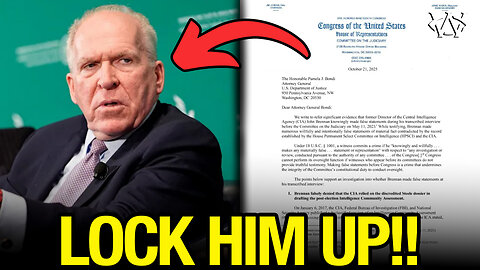 Ex-CIA Director John Brennan SLAMMED in Criminal Referral!!
