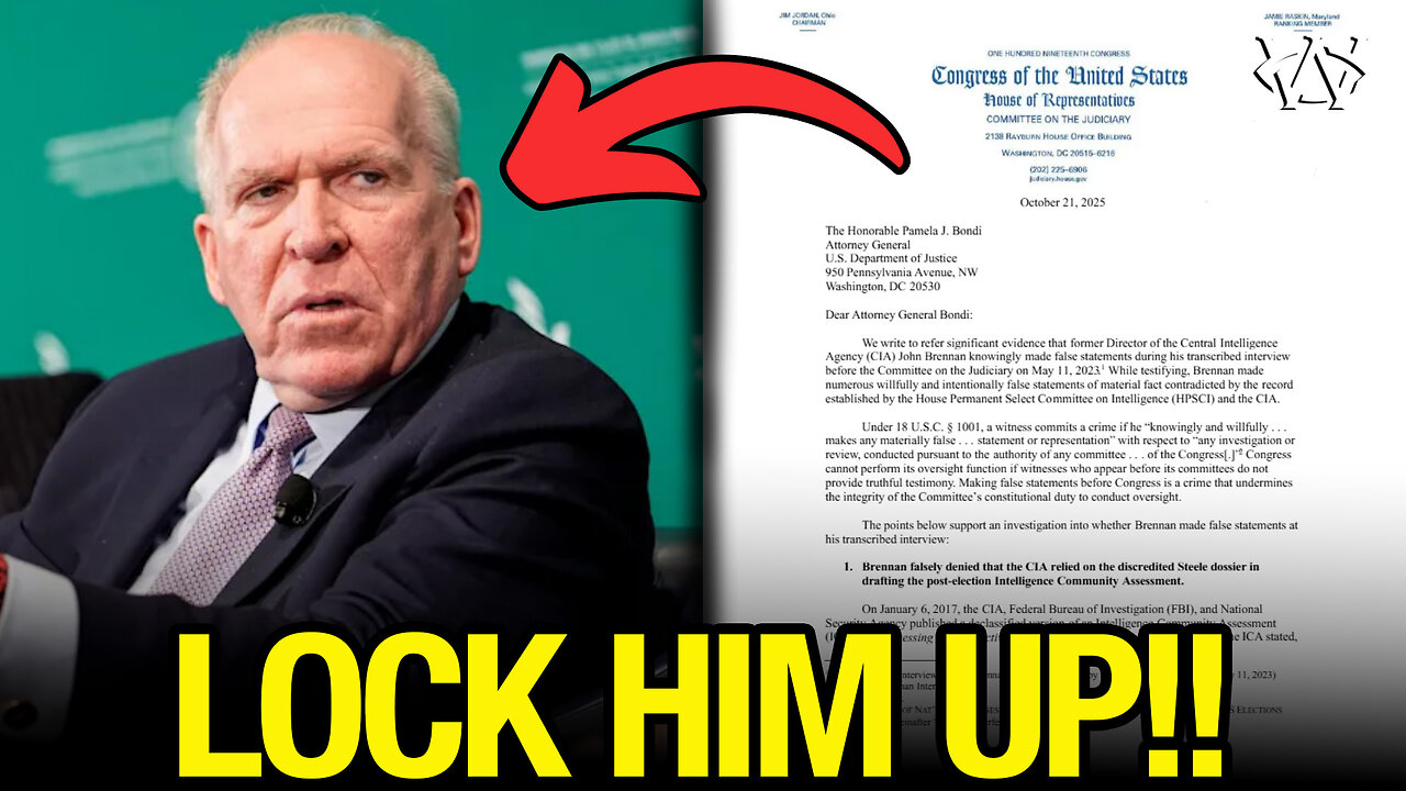 Ex-CIA Director John Brennan SLAMMED in Criminal Referral!!