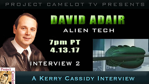DAVID ADAIR – ALIEN TECH – INTERVIEW TWO
