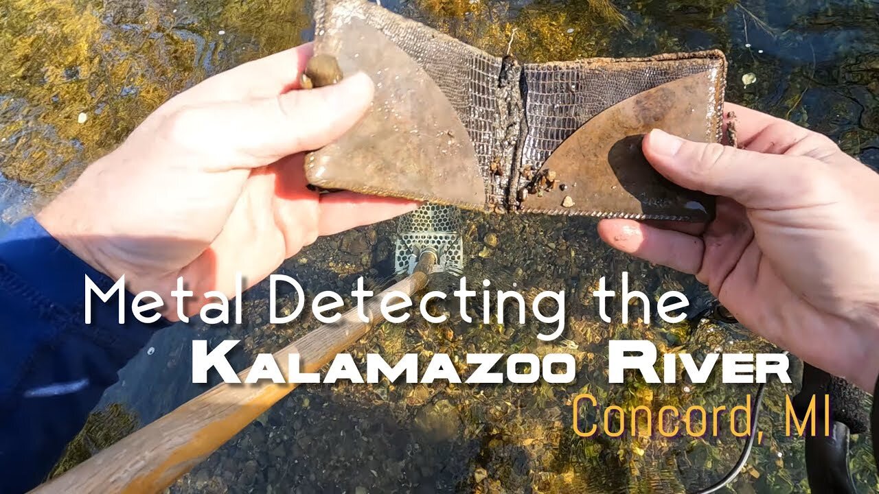 Metal Detecting The Kalamazoo River