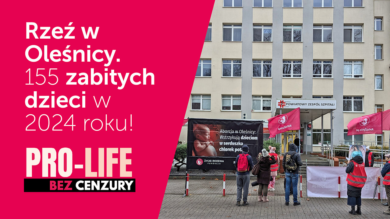 Kaja Godek: W Oleśnicy w 2024 r. zabito 155 dzieci