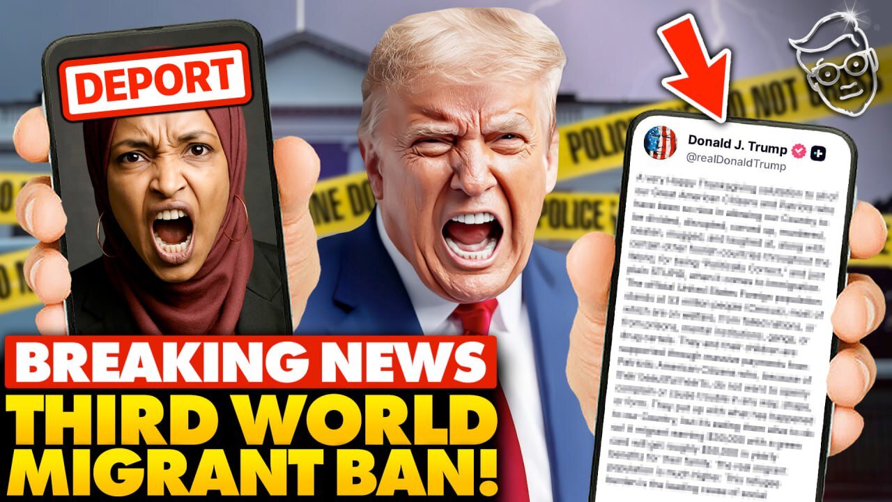 🚨Trump SHOCKS World: BANS All Third World Migration, Vows ‘REVERSE Migration’ After Afghan Terrorism