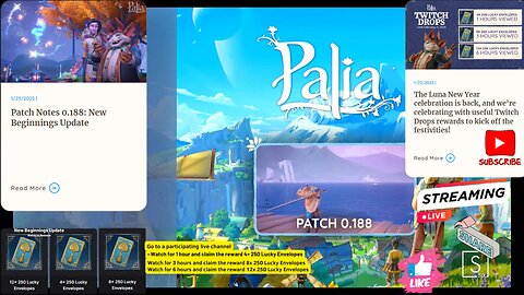 Palia 0.188: New Beginnings Update