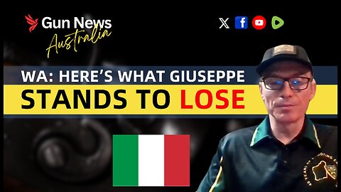 FROM ITALY TO WA: What one shooter could do in Italy - that he won't be able to do here