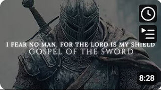 FEAR NO MAN, THE LORD is MY SHIELD!