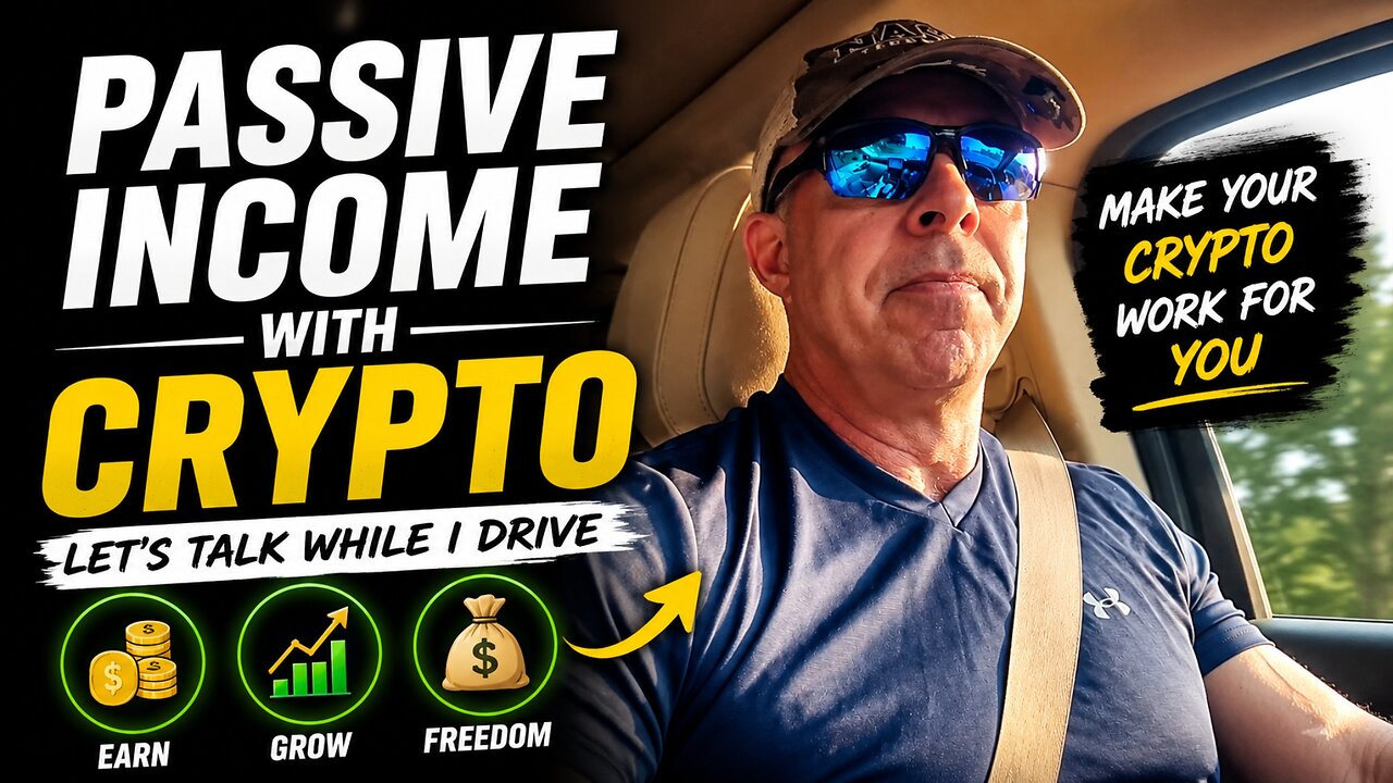 Passive Income with Crypto (Let's Talk While I Drive)