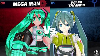 Mega Miku vs Fitness Boxing Miku [Chaos Kid SSBU Member Request]