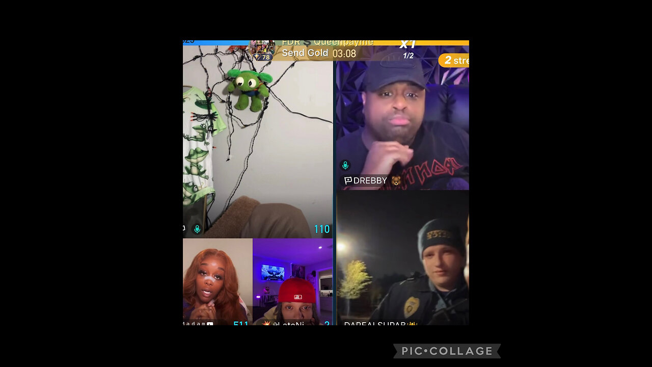 SUPA CALLS THE COPS ON MADAM LO AFTER ALLEGEDLY TRYING TO GET HIM SWATTED + MADAM LO VS SUPA & DREBBY! BIGO LIVE