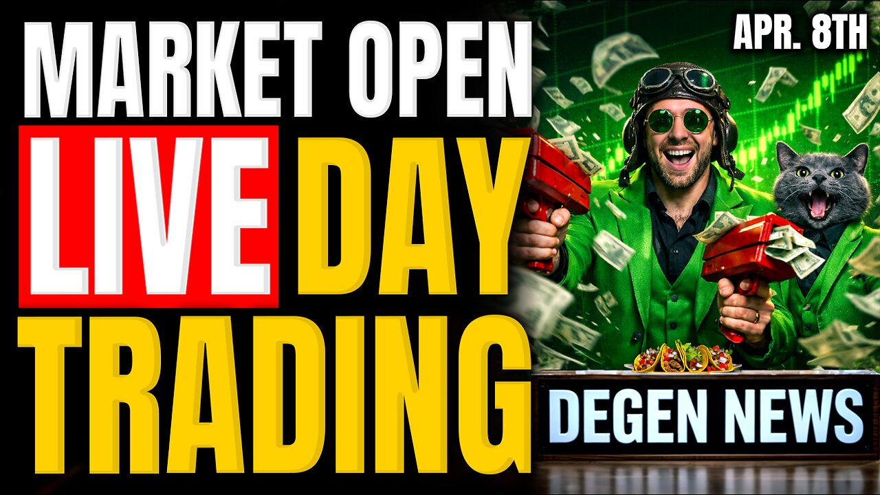 STOCK MARKET OPEN: The Iran TACO, Monster Gains & Live Day Trading
