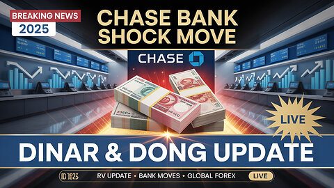 🚨 Breaking News 2025 – Chase Bank’s Move on Dinar & Dong! 🔥💰 💥 Today's Iraqi Dinar News!