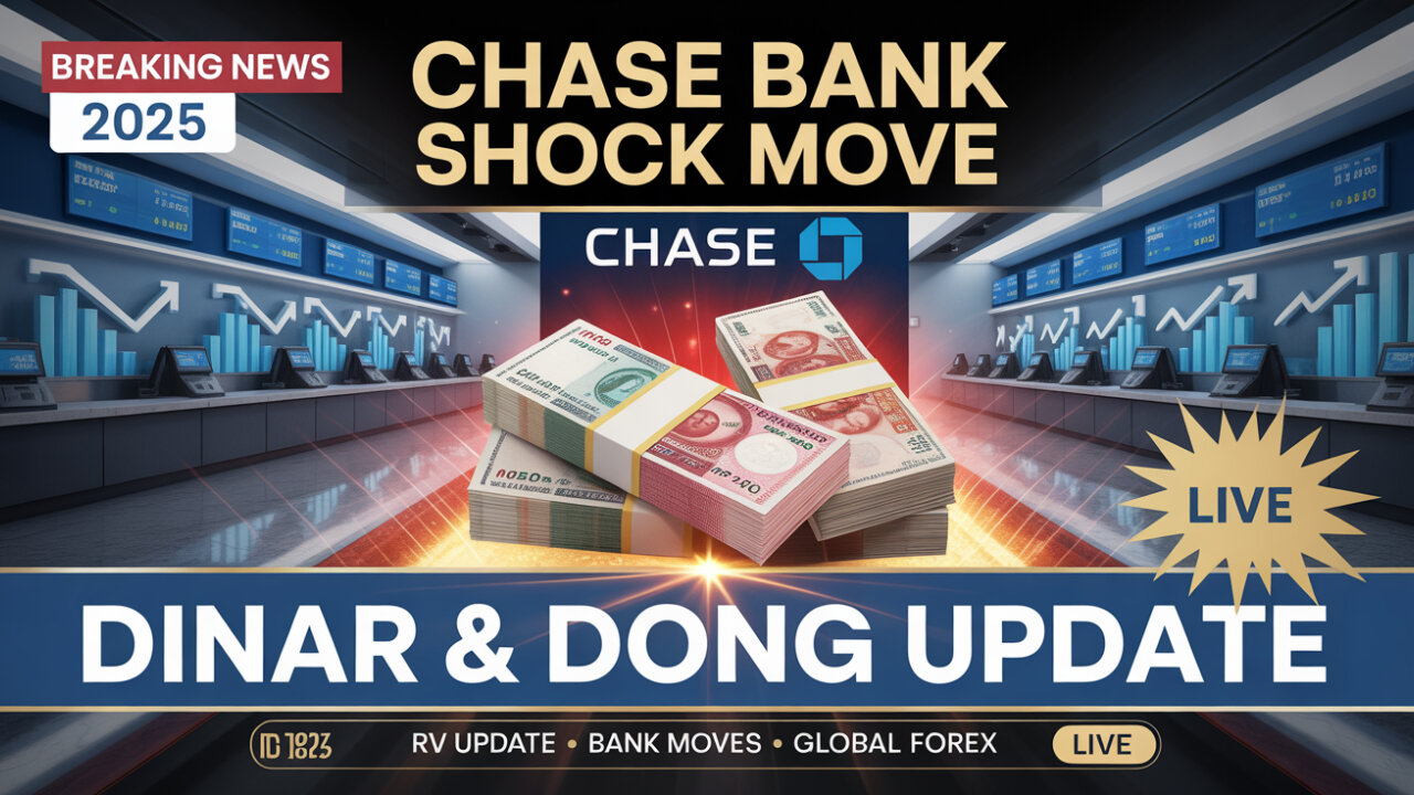 🚨 Breaking News 2025 – Chase Bank’s Move on Dinar & Dong! 🔥💰 💥 Today's Iraqi Dinar News!