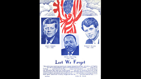 NO TRUTHFUL REVELATIONS REGARDING THE RELEASED CIA FILES OF THE JFK, RFK, MLK ASSASSINATIONS!