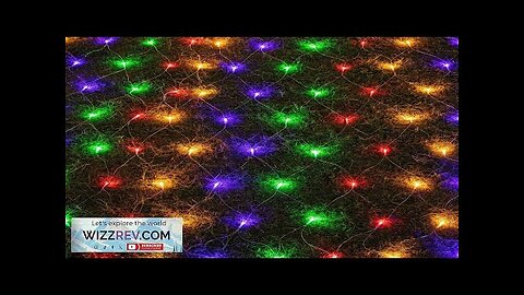 200 LED 9.8ft x 6.6ft String Lights Net Mesh Lights Christmas Net Review