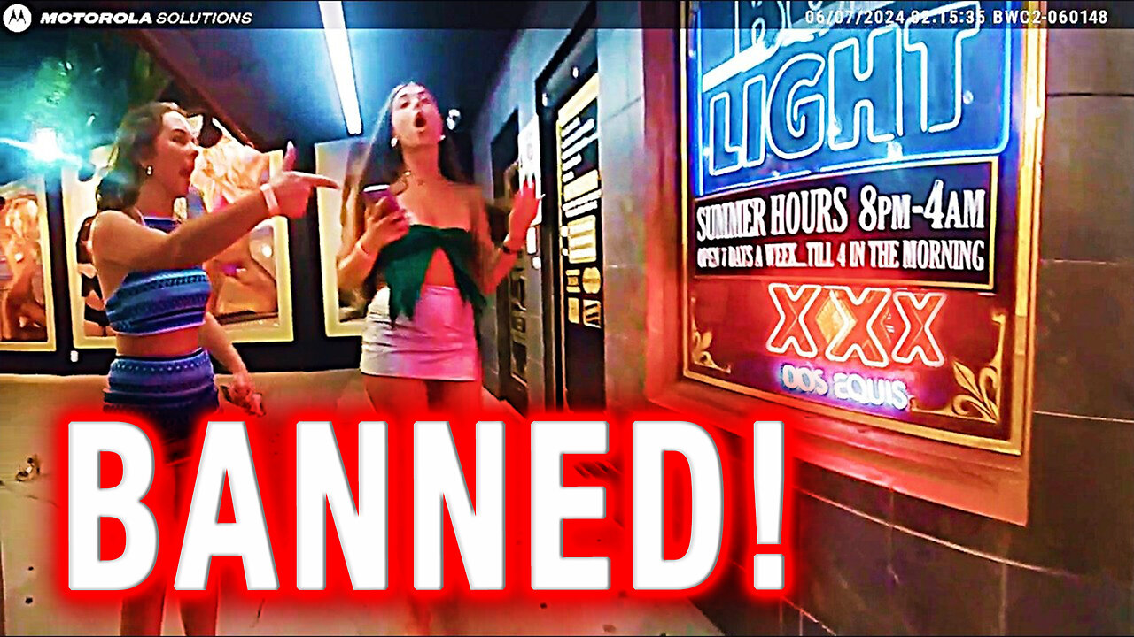 BFF's Kicked Out of Strip Club!