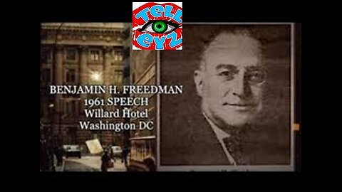 Benjamin Freedman Warns America Of Jews Willard Hotel 1961