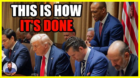 THIS WAS THE HIGHLIGHT MOMENT OF TRUMP'S FIRST CABINET MEETING!