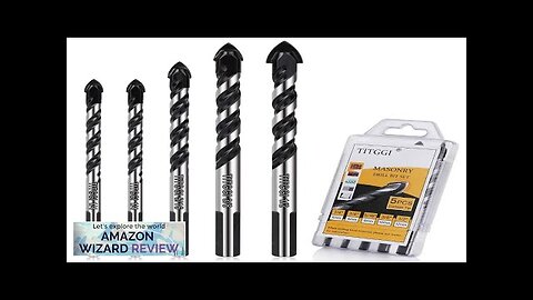 Concrete & Masonry Professional Drill Bit Set (5PCS Review