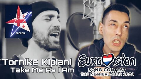 Tornike Kipiani - Take Me As I Am (Georgia Eurovision 2020) REACTION