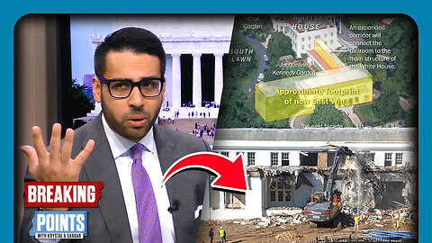 Saagar MELTS DOWN Over White House Demolitions