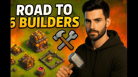 💥 “Unlocking the 6th Builder in Clash of Clans 🔥 | Intense Builder Base Battles & Trophy Push!”