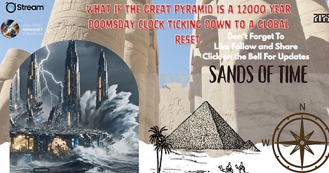 What If the Great Pyramid is a 12000 Year Doomsday Clock Ticking Down to a Global Reset..