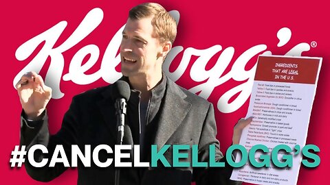#CancelKelloggs Dr. Axe DEMANDS Ban on Food Dyes at Kelloggs HQ#3316