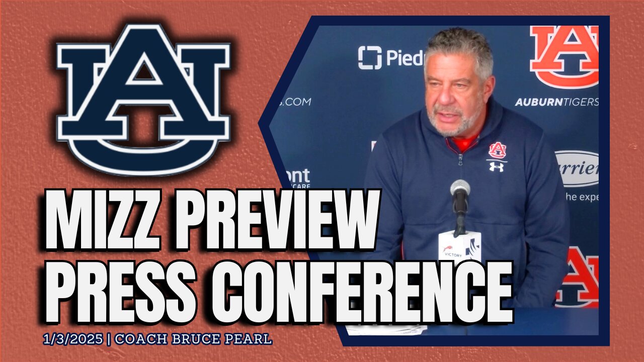 Bruce Pearl Previews Auburn Basketball vs Missouri | FULL PRESS CONFERENCE