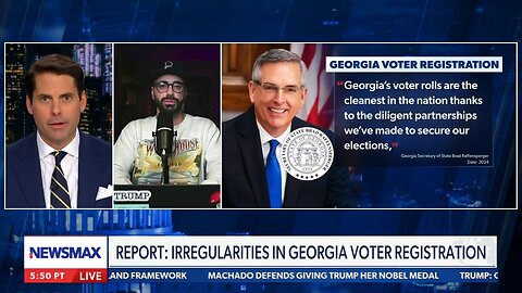 Journalilst reveals staggering irregularities in Georgia voter rolls.