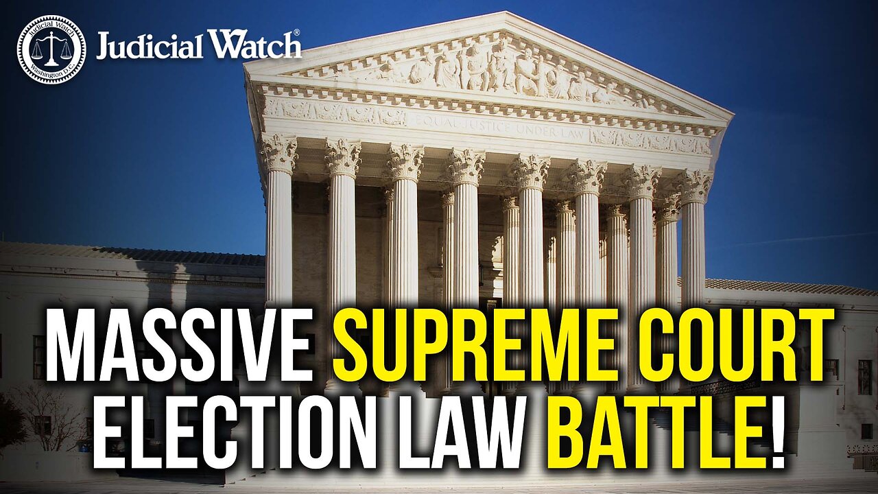 LISTEN: MASSIVE Supreme Court Election Law Battle Happened Today!